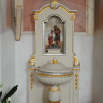 Chrzcielnica w Cieninie Kościelnym