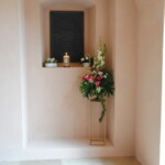 Tablica upamiętniająca chrzest Matki Marii od Krzyża w Cieninie Kościelnym