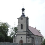 Cienin Kościelny, kościół, w którym została ochrzczona Matka Maria od Krzyża