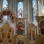 Wnętrze naszego kościoła, obecnie cerkiew prawosławna